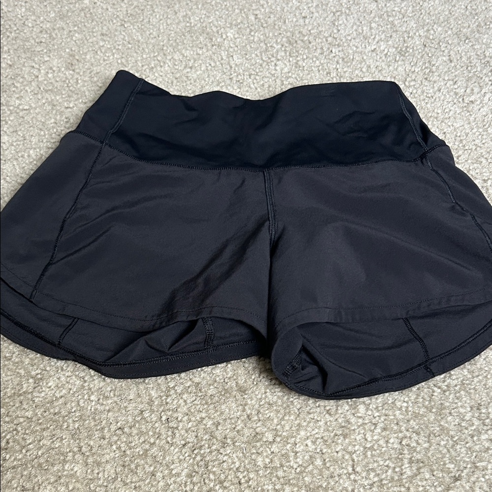lululemon athletica Black Athletic Shorts